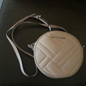Pink Michael Kors cross body purse
